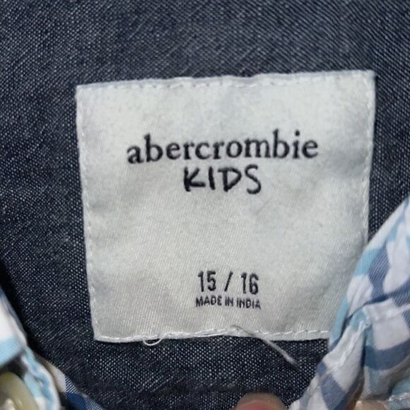 Abercrombie kids button down dress shirt - Picture 3 of 4